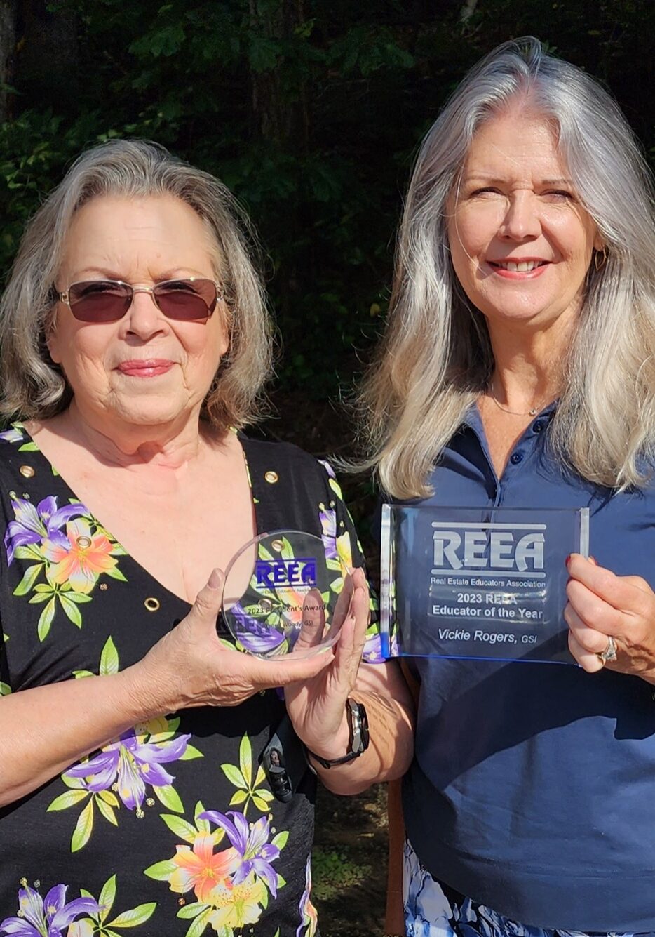 Resized_20230715_094500 (L) Johnell Woody - (R) Vickie Rogers</br>2023 REEA Award Winners